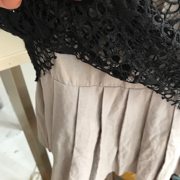T-Halter Lace Overlay Dress - Picture 10 of 10